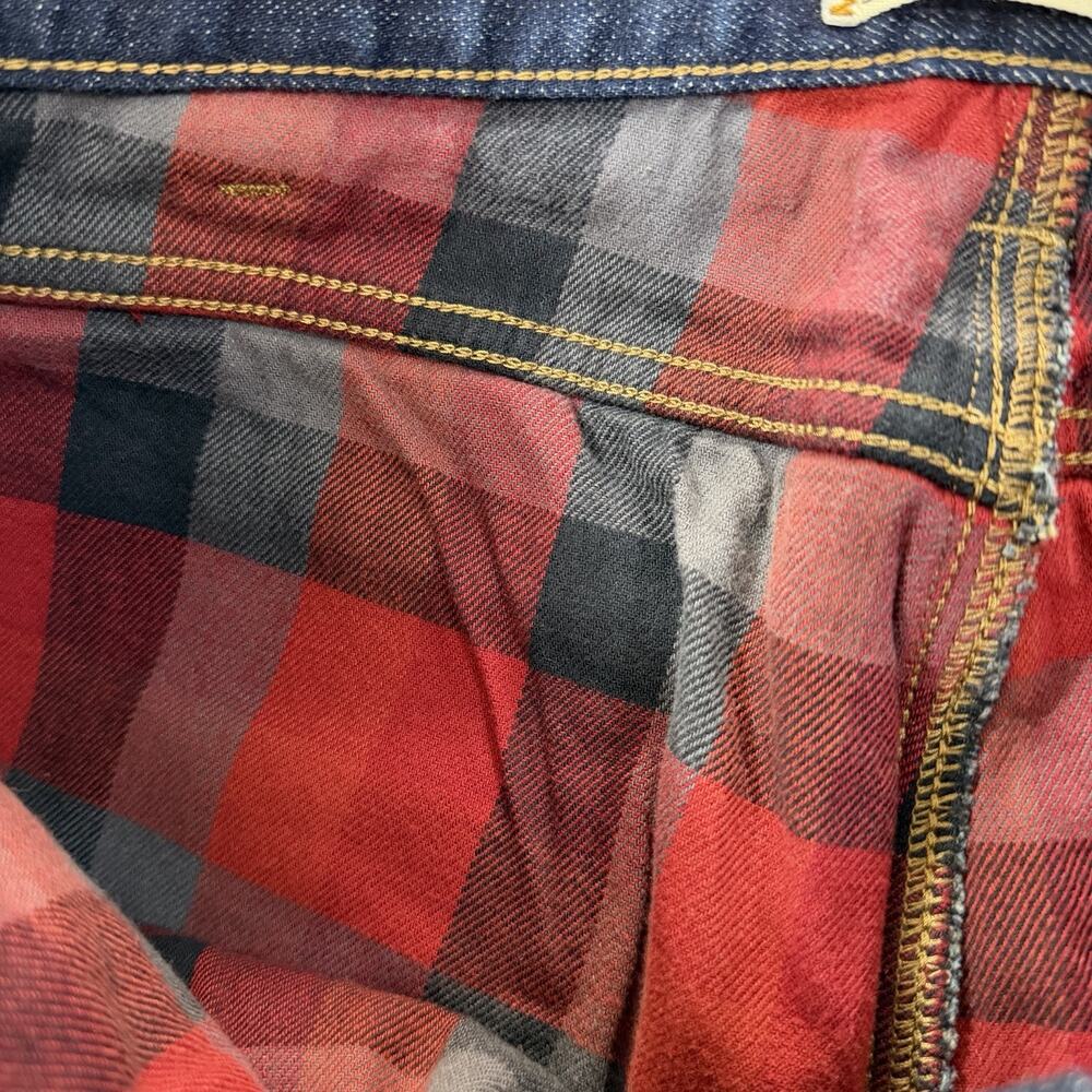 Carhartt Women's Flannel Lined Jeans Sz 10S Short Original Fit Straight Leg - Picture 6 of 12